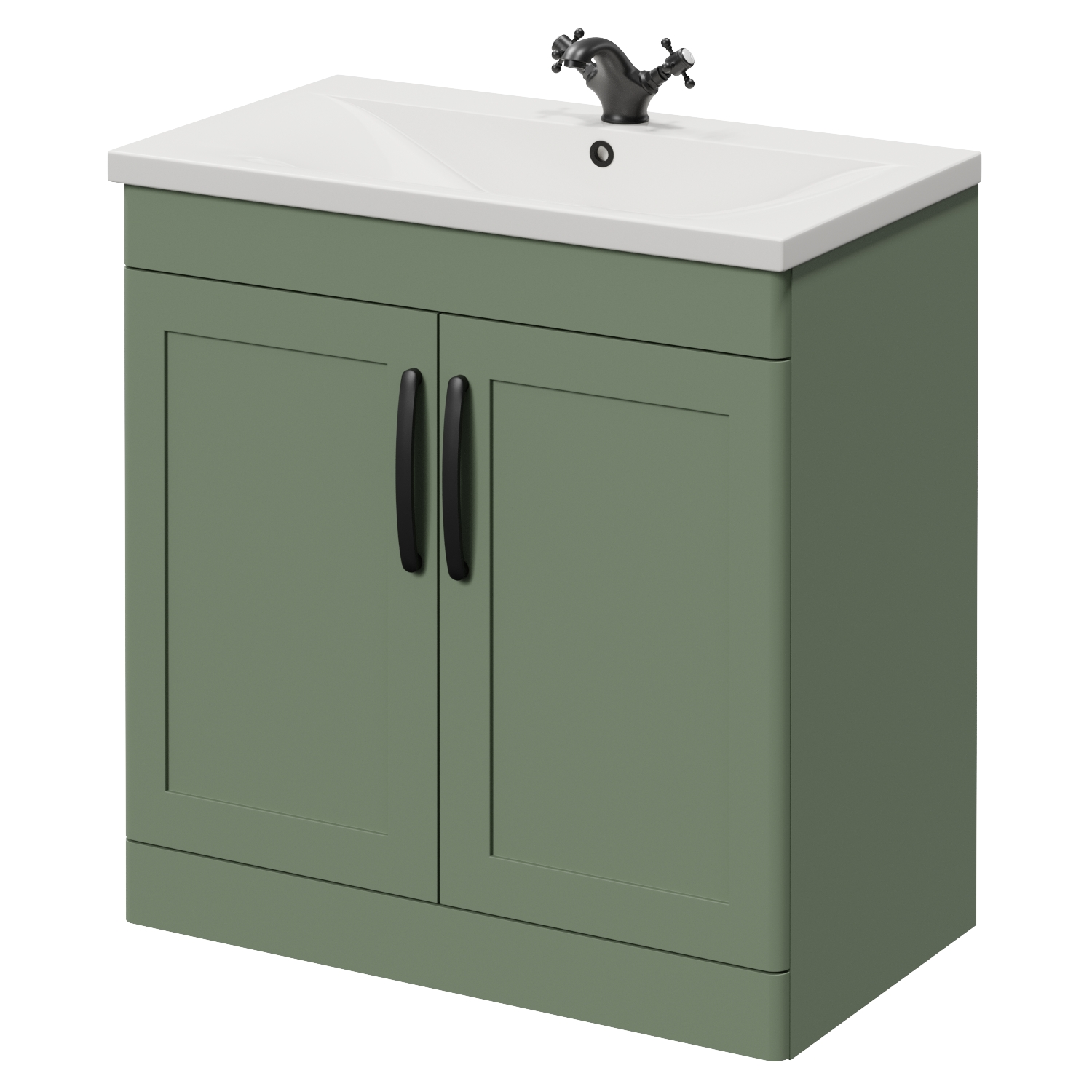 Danbury 2 Door Vanity Unit with Glide Basin