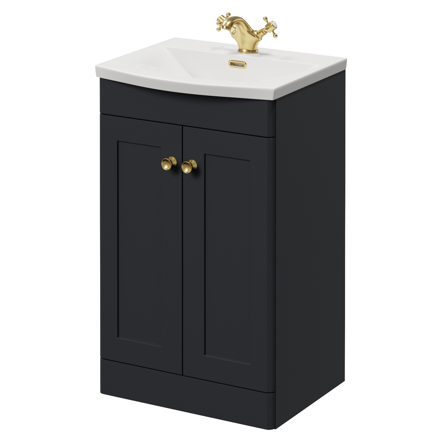 Danbury 2 Door Vanity Unit with Arc Basin