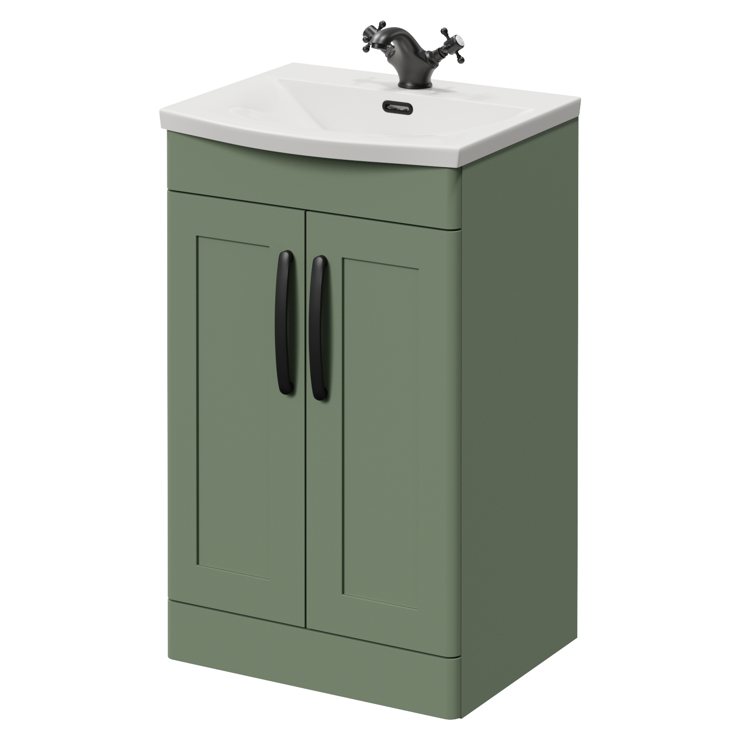 Danbury 2 Door Vanity Unit with Arc Basin
