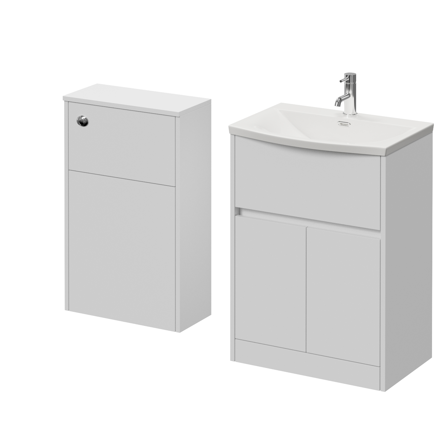Montego Vanity Unit and Toilet Suite with Rimini Basin