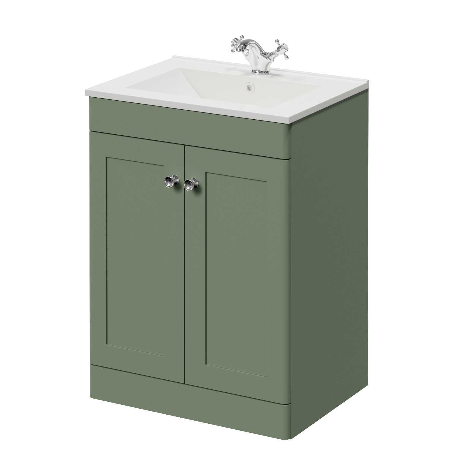 Danbury 2 Door Vanity Unit with Angel Basin