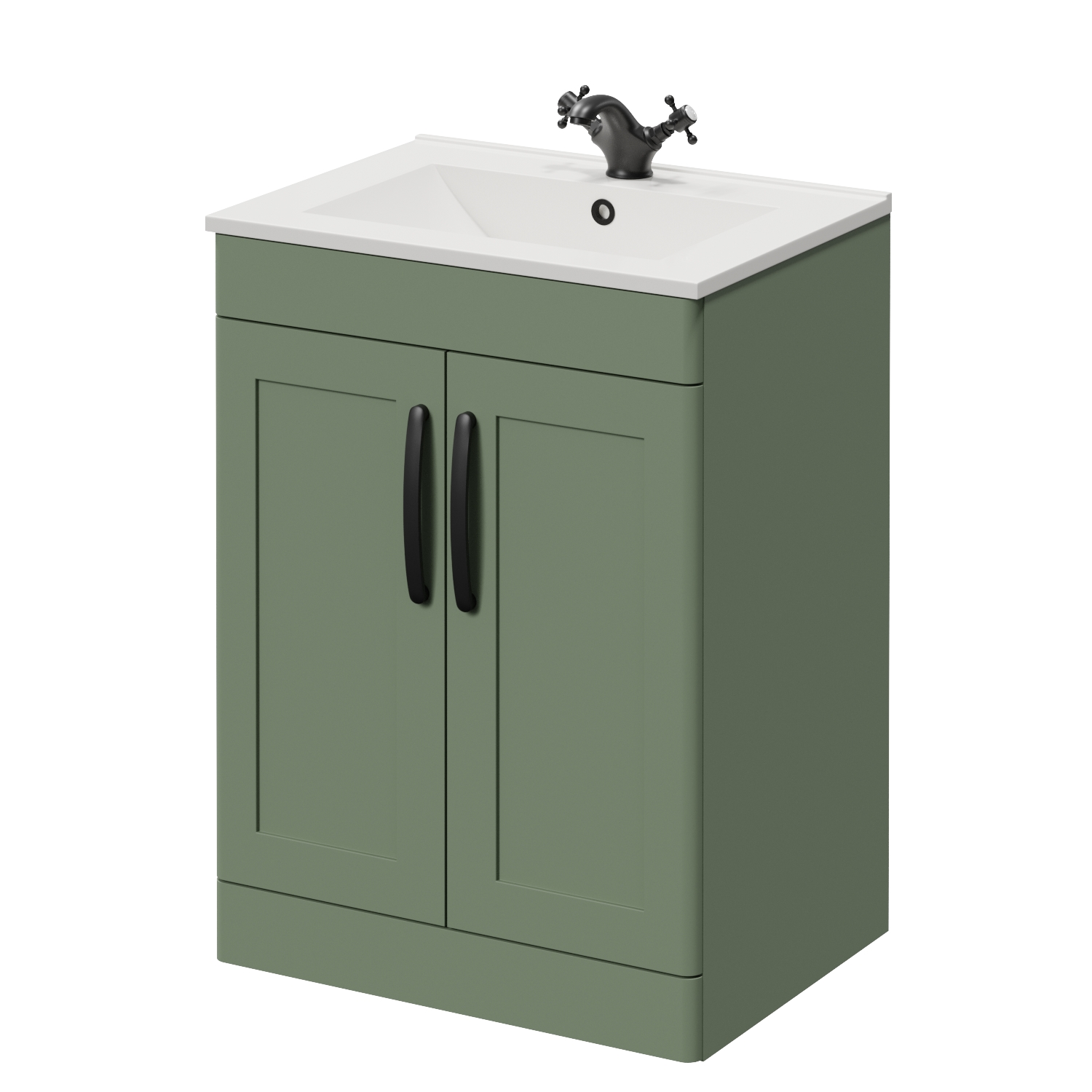 Danbury 2 Door Vanity Unit with Angel Basin