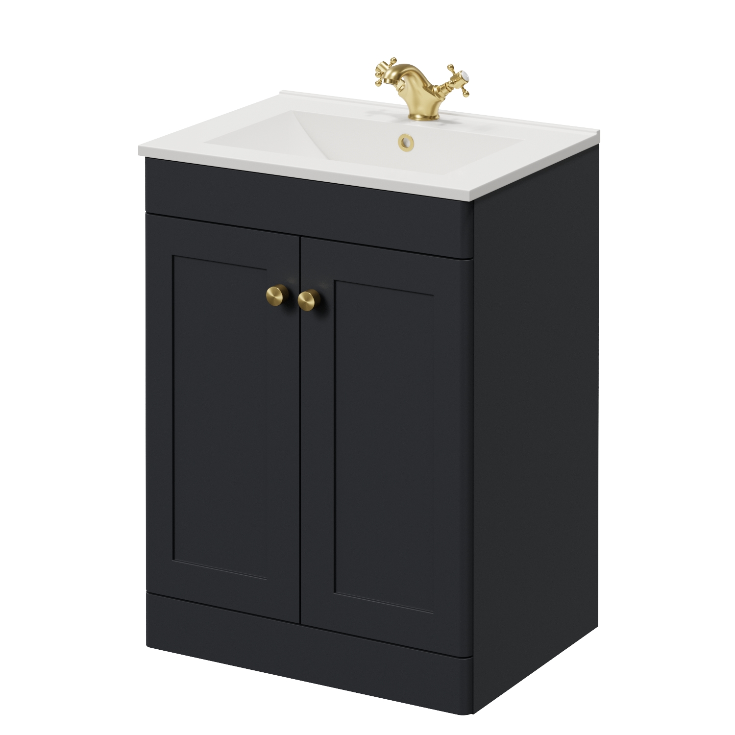Danbury 2 Door Vanity Unit with Angel Basin