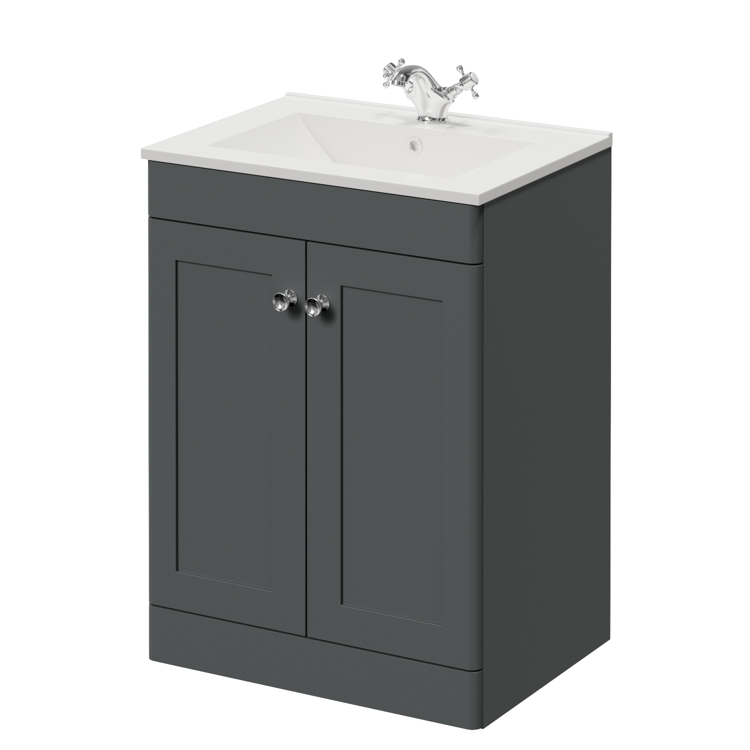 Danbury 2 Door Vanity Unit with Angel Basin