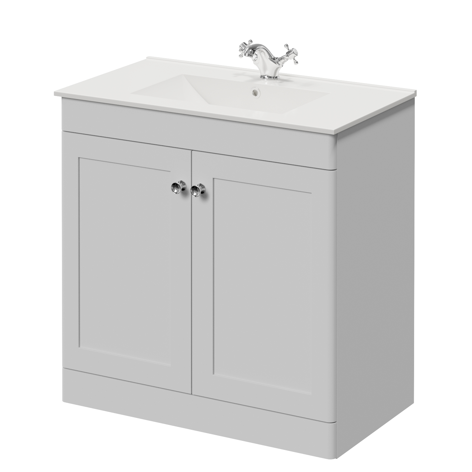 Danbury 2 Door Vanity Unit with Angel Basin