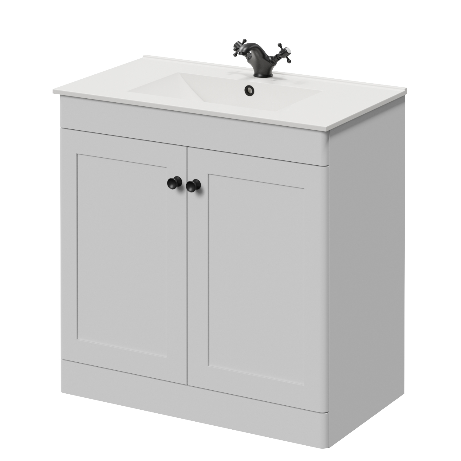 Danbury 2 Door Vanity Unit with Angel Basin