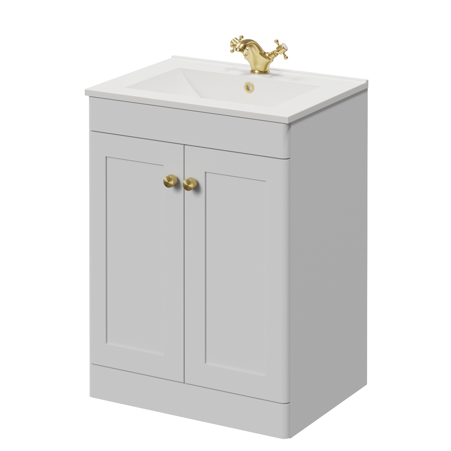 Danbury 2 Door Vanity Unit with Angel Basin