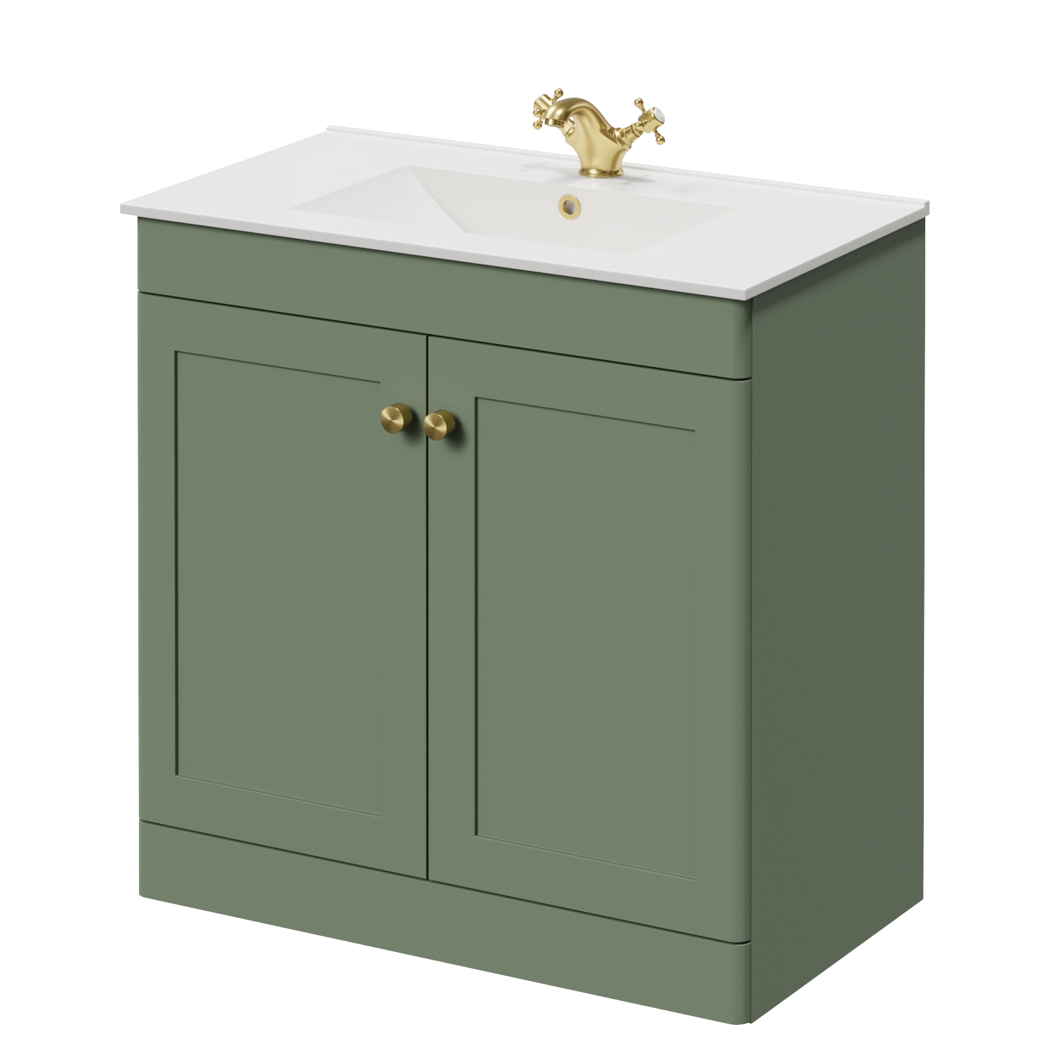 Danbury 2 Door Vanity Unit with Angel Basin