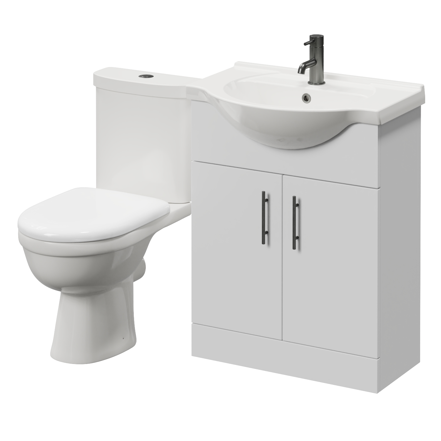 Alexander James 2 Door Vanity Unit and Ideal Toilet Suite