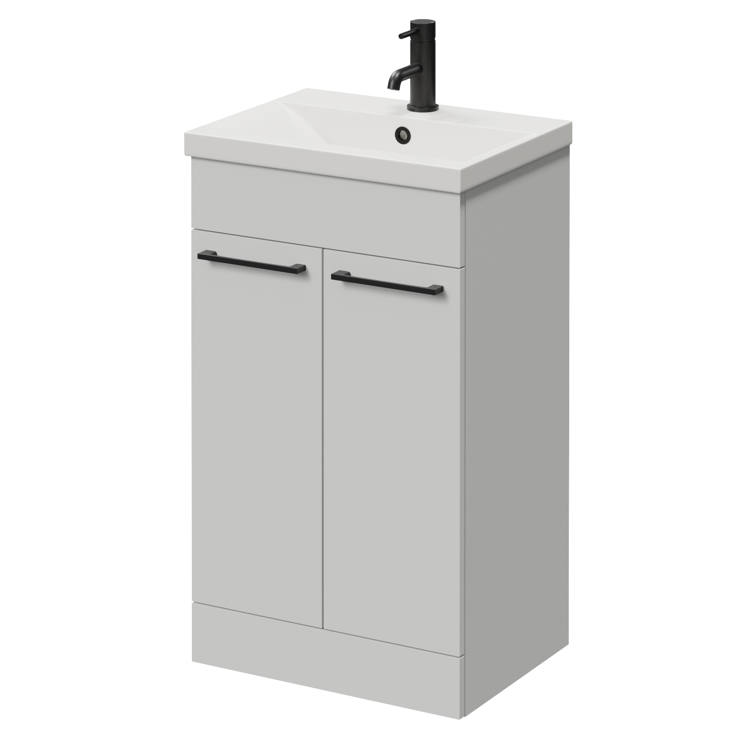 Napoli 390 2 Door Vanity Unit with Glide Basin