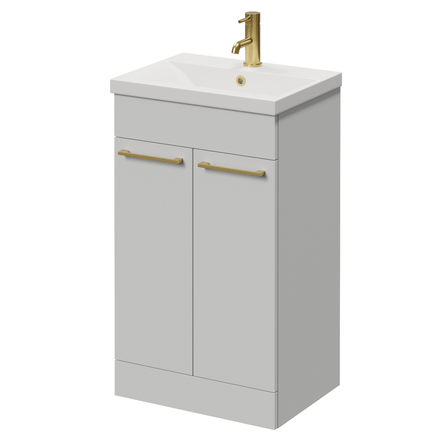 Napoli 390 2 Door Vanity Unit with Glide Basin