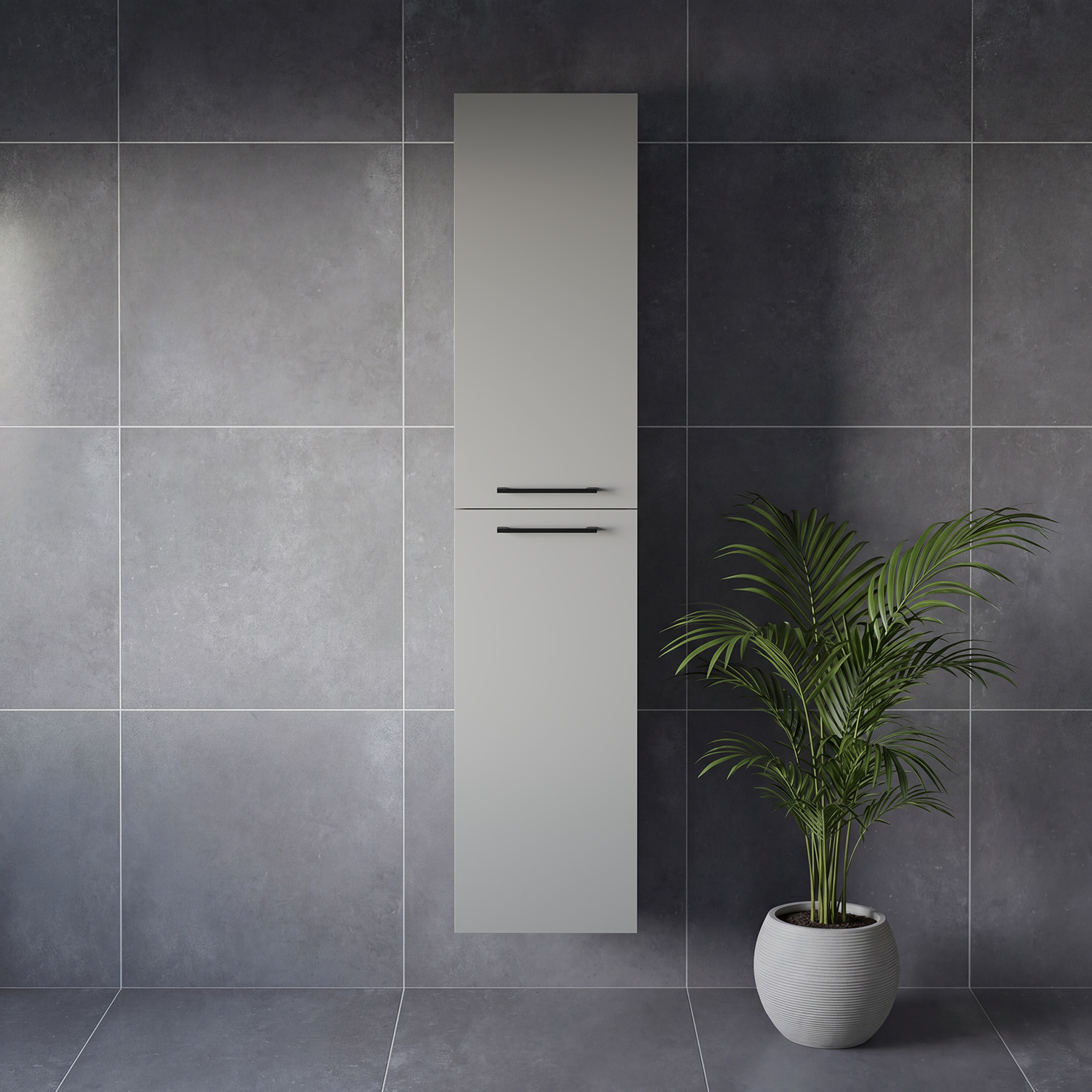 Napoli Wall Mounted 2 Door Storage Unit
