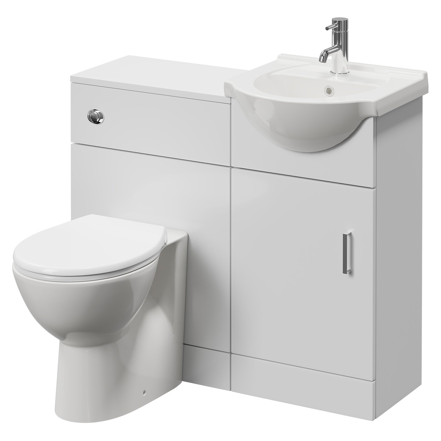 Alexander James Single Door Vanity Unit Toilet Suite
