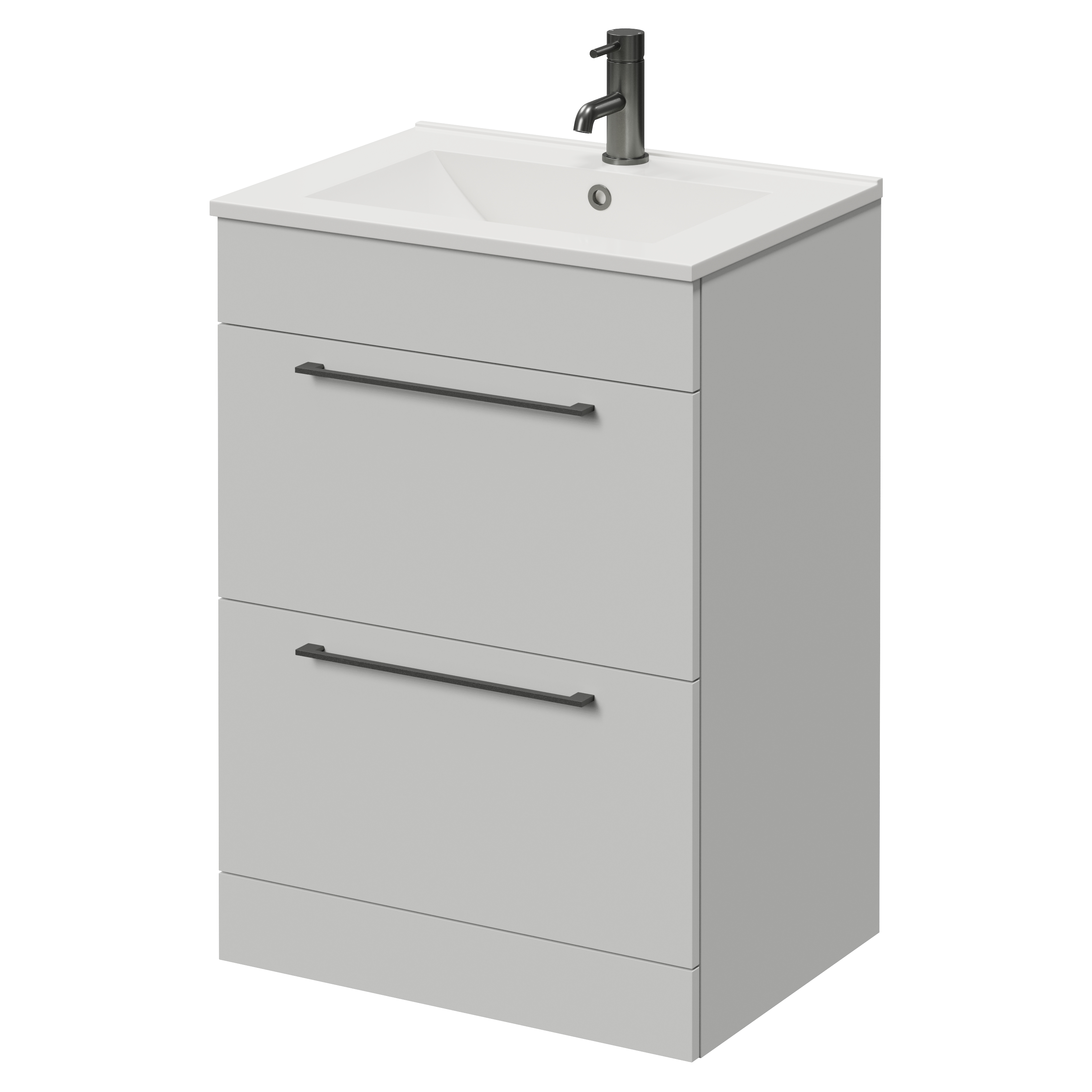 Napoli 460 2 Drawer Vanity Unit with Angel Basin