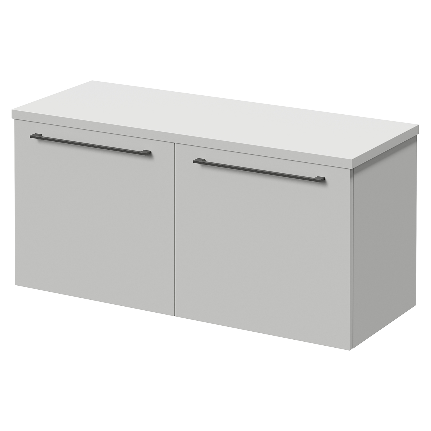 Napoli 390 Wall Mounted 2 Drawer Vanity Unit for Countertop Basins