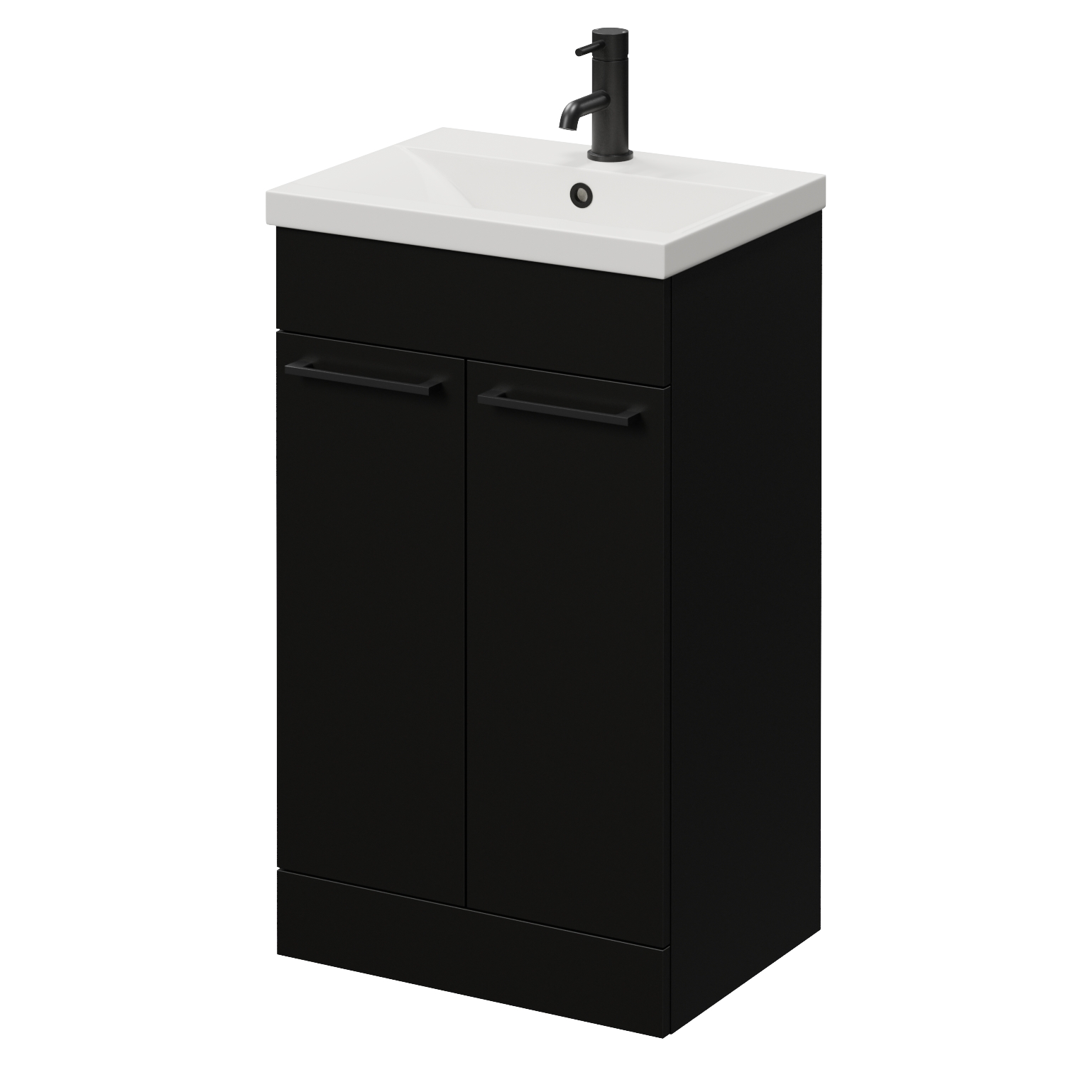 Napoli 390 2 Door Vanity Unit with Glide Basin