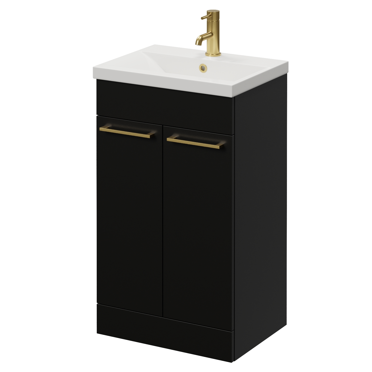 Napoli 390 2 Door Vanity Unit with Glide Basin