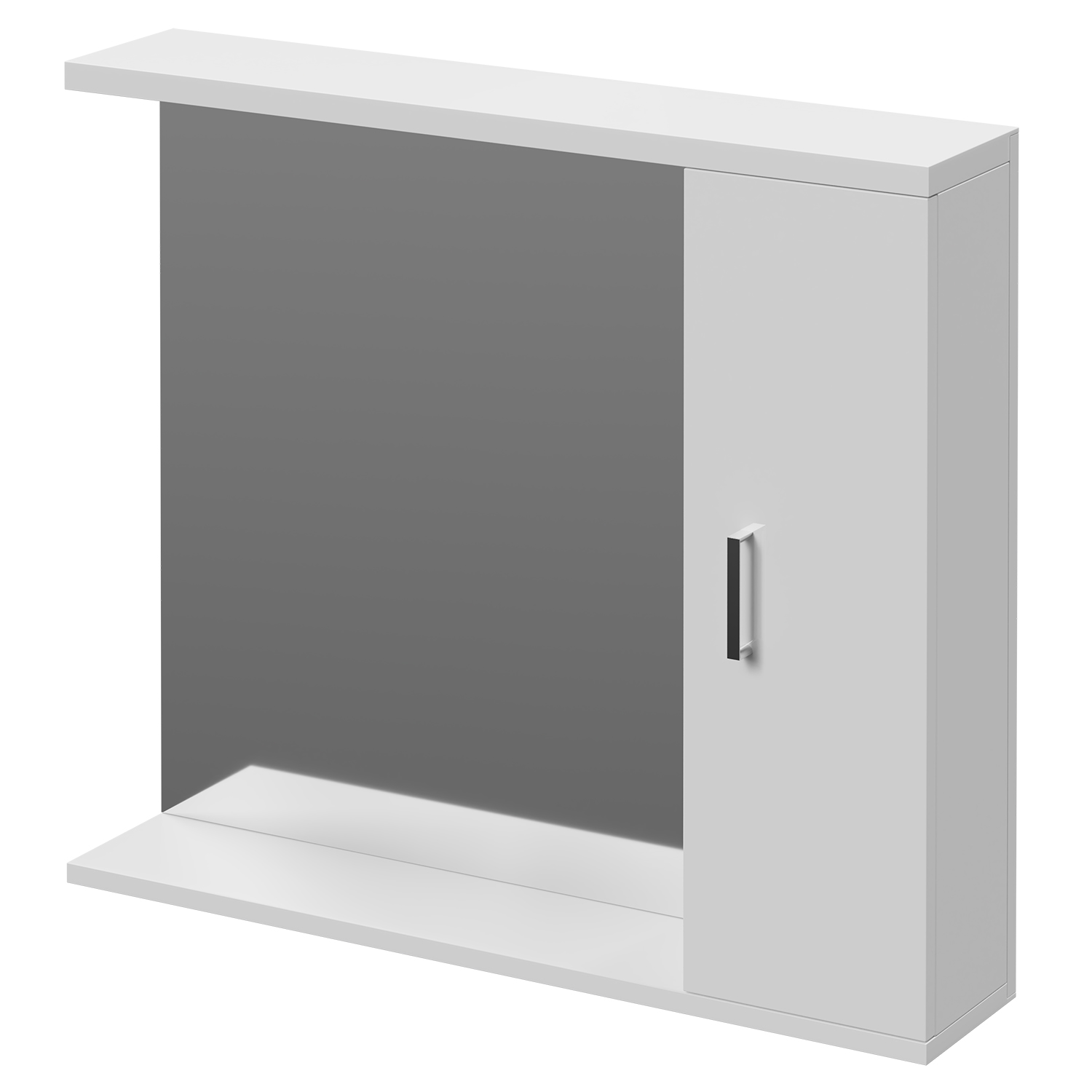 Alexander James Downlit Vanity Mirror with Storage