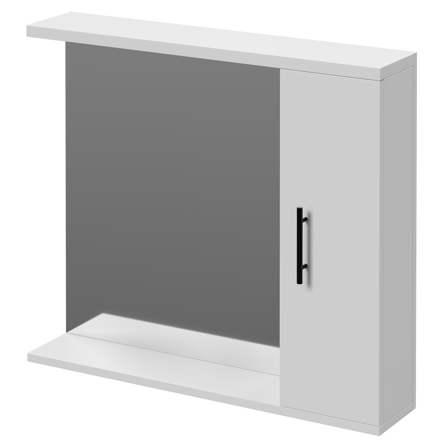 Alexander James Downlit Vanity Mirror with Storage