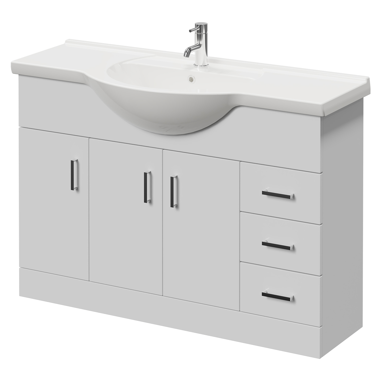 Alexander James 3 Door Vanity Unit