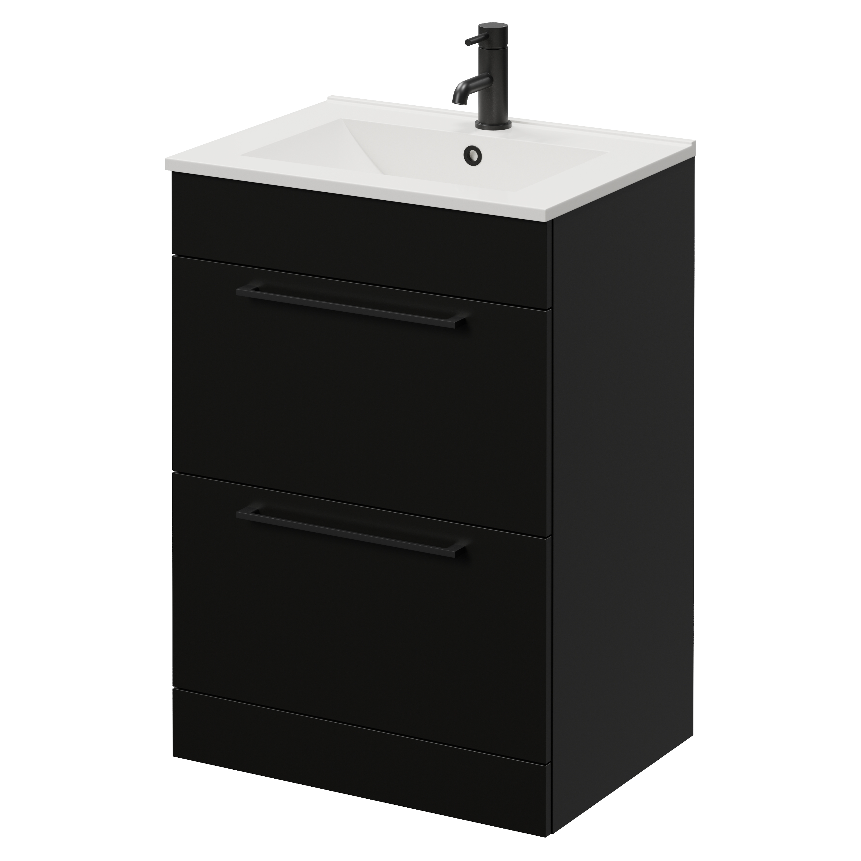 Napoli 460 2 Drawer Vanity Unit with Angel Basin