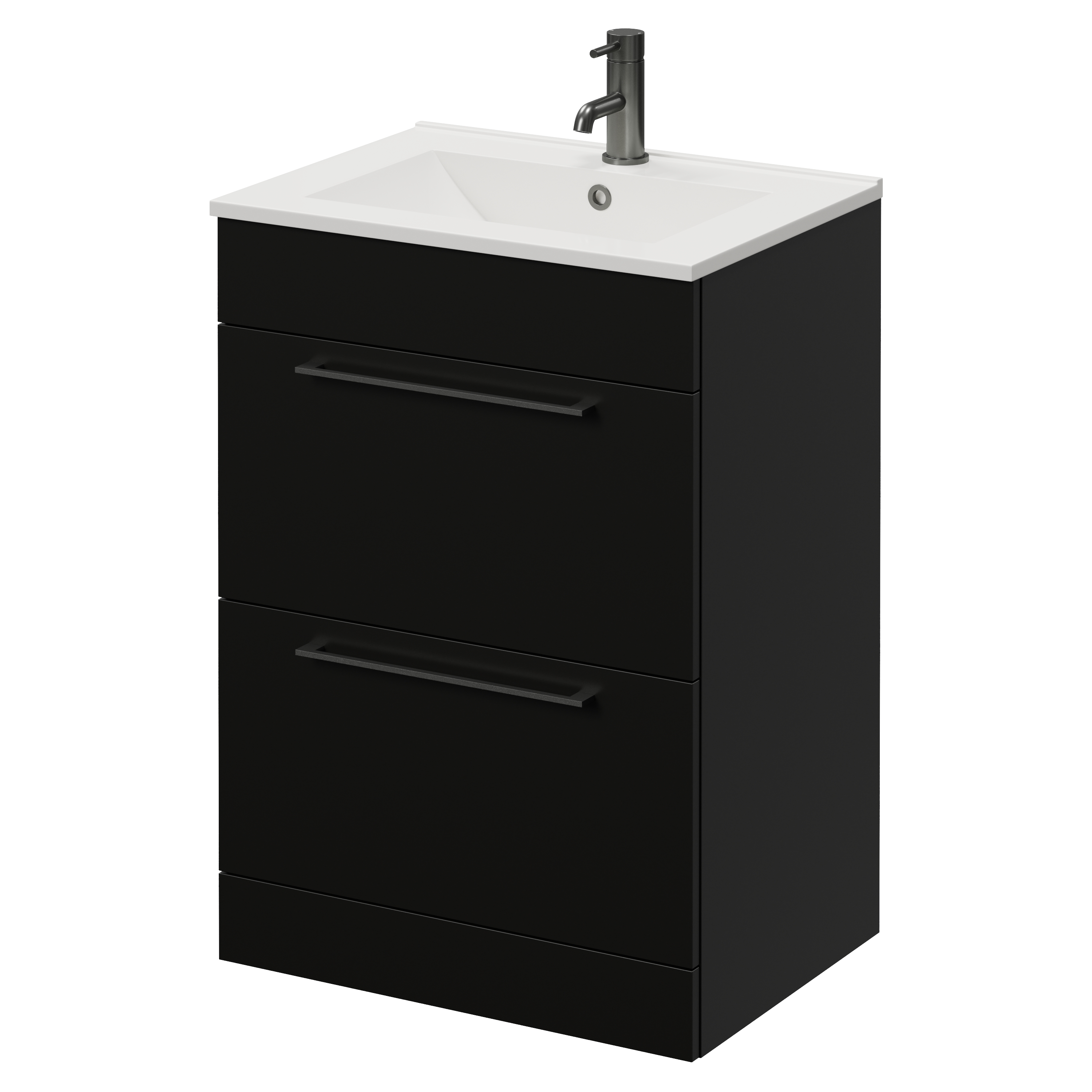 Napoli 460 2 Drawer Vanity Unit with Angel Basin