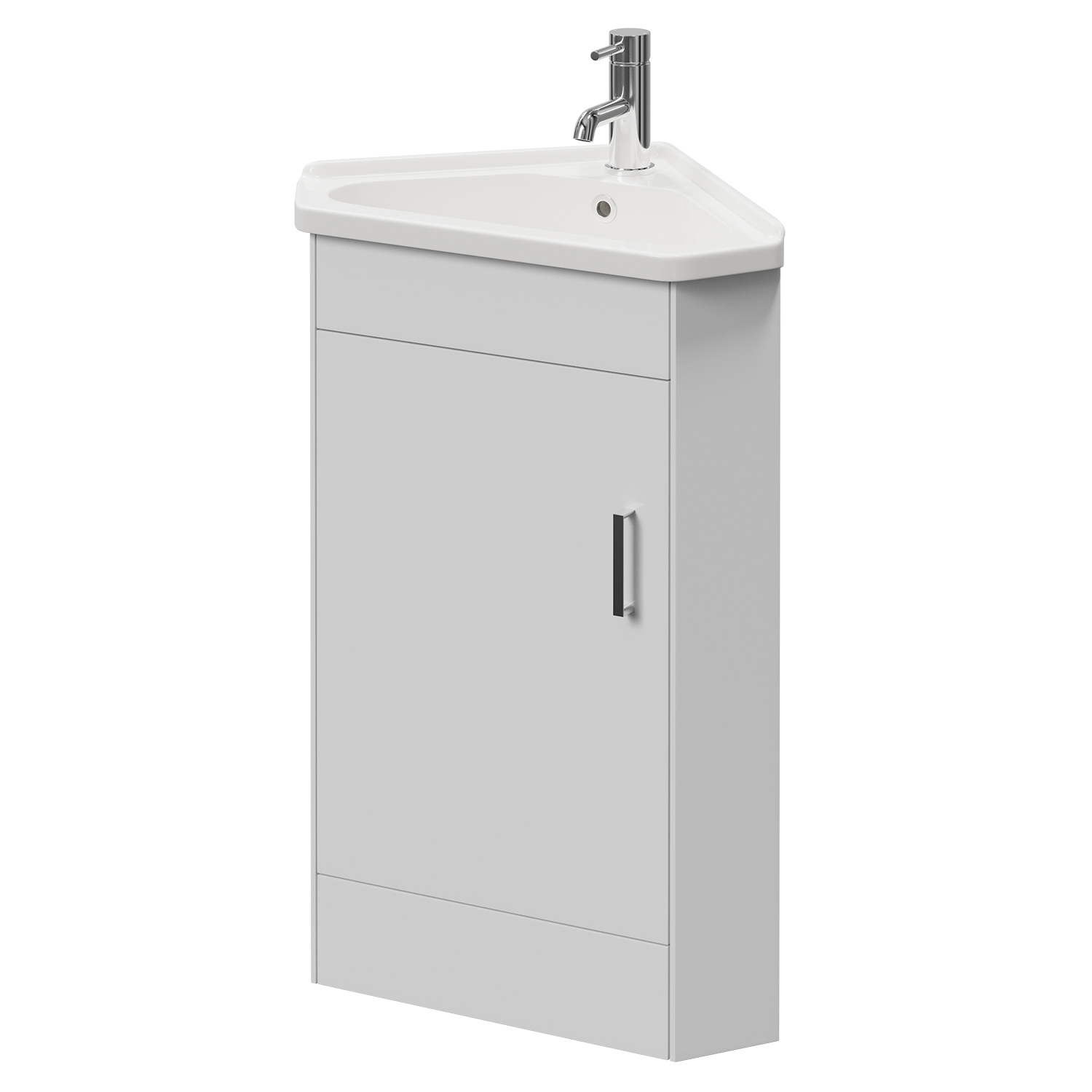 Alexander James Single Door Corner Vanity Unit