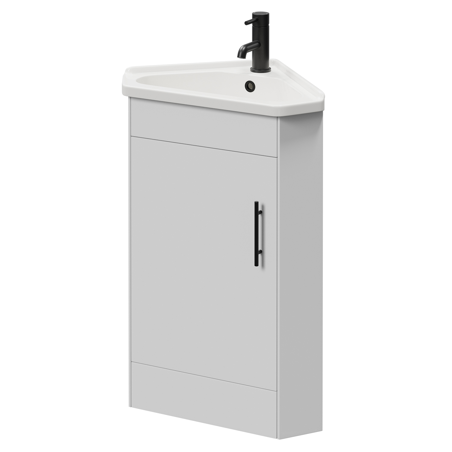 Alexander James Single Door Corner Vanity Unit