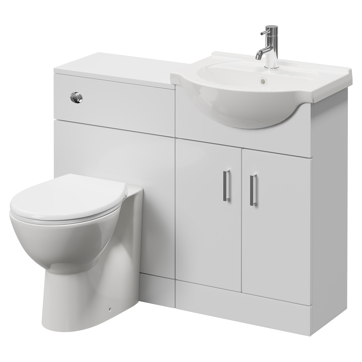Alexander James 2 Door Vanity Unit Toilet Suite