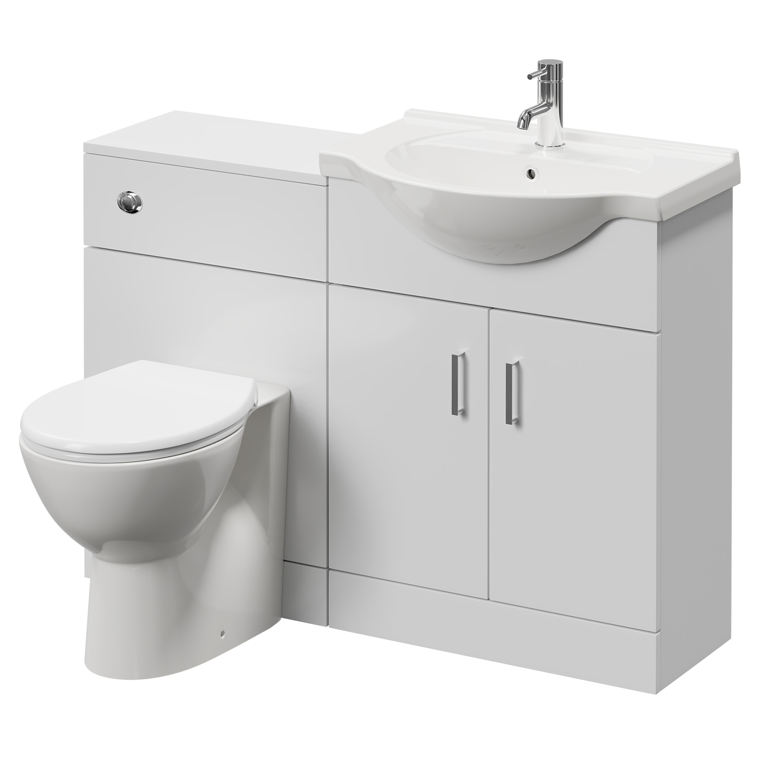 Alexander James 2 Door Vanity Unit Toilet Suite