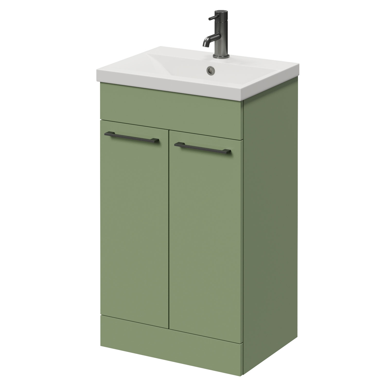 Napoli 390 2 Door Vanity Unit with Glide Basin