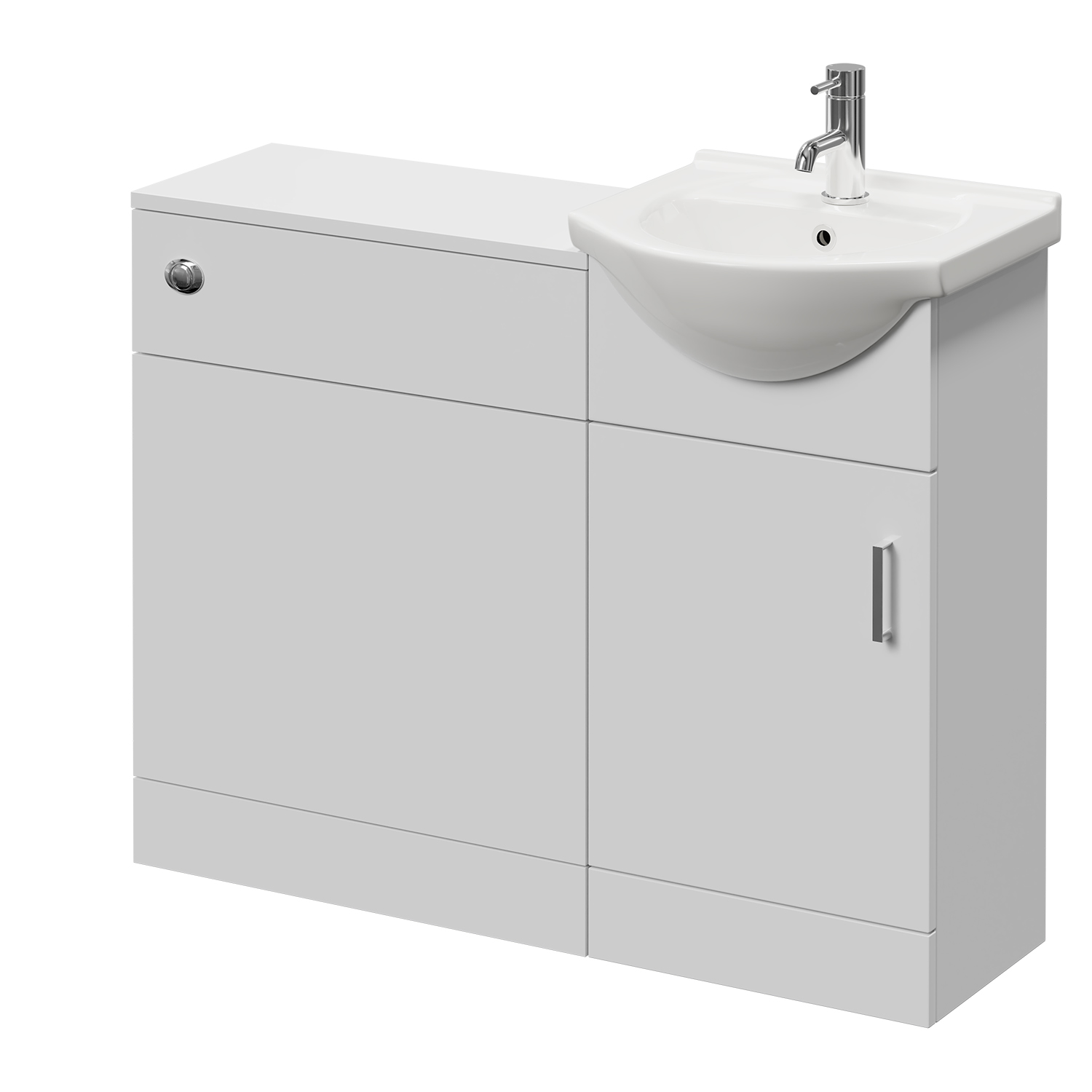 Alexander James Cento Single Door Vanity Unit Toilet Suite