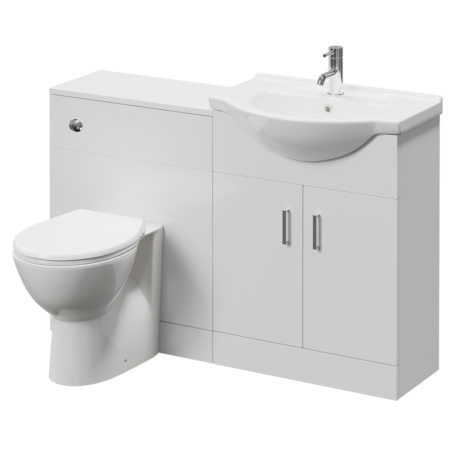 Alexander James Cento 2 Door Vanity Unit Toilet Suite