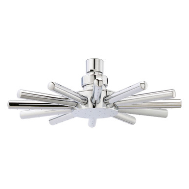 Hudson Reed Chrome Cloudburst Fixed Shower Head | | Brass | 230Mm