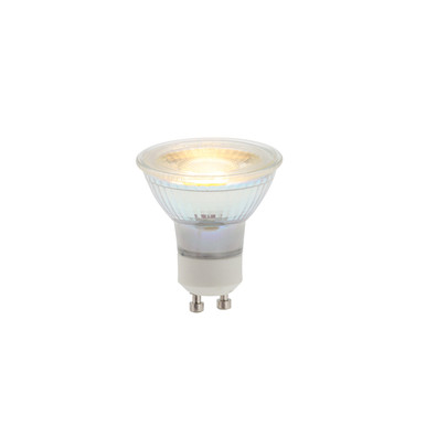 Glass GU10 5w LED 3000k Non-Dimmable Light Bulb, alternate view 3