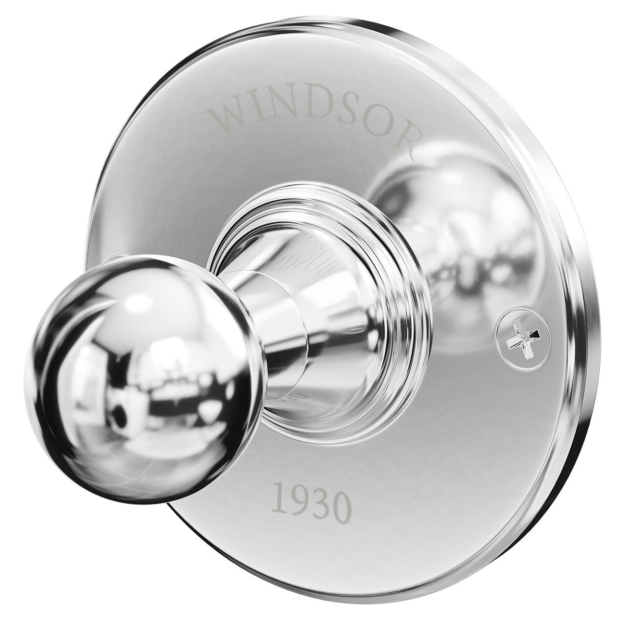 Windsor 1930 Traditional Polished Wall Mounted Robe Hook