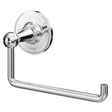 Windsor Chrome 1930 Traditional Polished Wall Mounted Toilet Roll Holder | | Brass | 167Mm X 89Mm X 77Mm