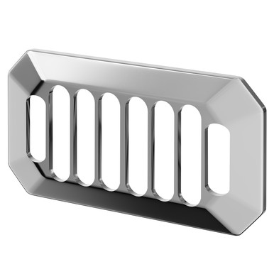Colore Chrome Polished Overflow Insert For Windsor Basins | | Brass | 50Mm X 26Mm X 10Mm