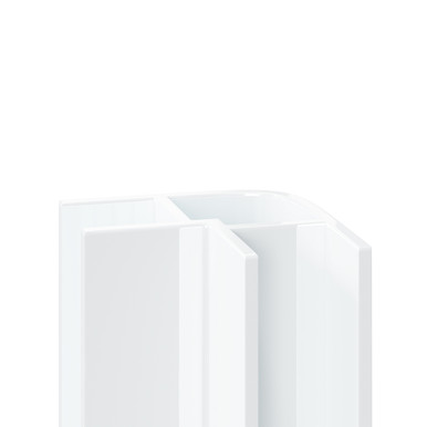 Wholepanel White Aluminium Wall Panel External Corner Trim | | 5Mm