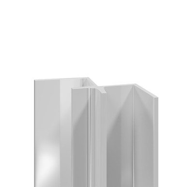 Wholepanel Chrome Bright Polished Aluminium Wall Panel Internal Corner Trim | | 10Mm