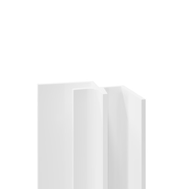 Wholepanel White Wall And Ceiling Panel Internal Corner Trim | | Plastic | 5Mm