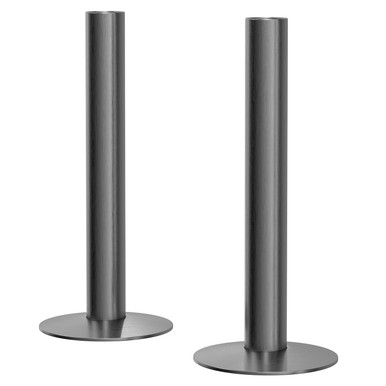 Colore Gunmetal Grey Round Radiator Pipe Sleeve Kit | | Brass | 18Mm X 130Mm X 44Mm