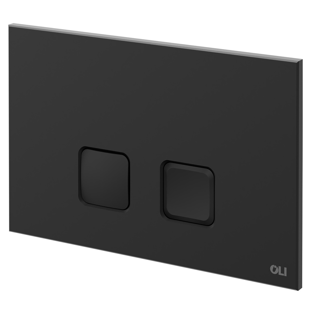 OLI Basal Soft Touch Flush Plate with Square Push Buttons