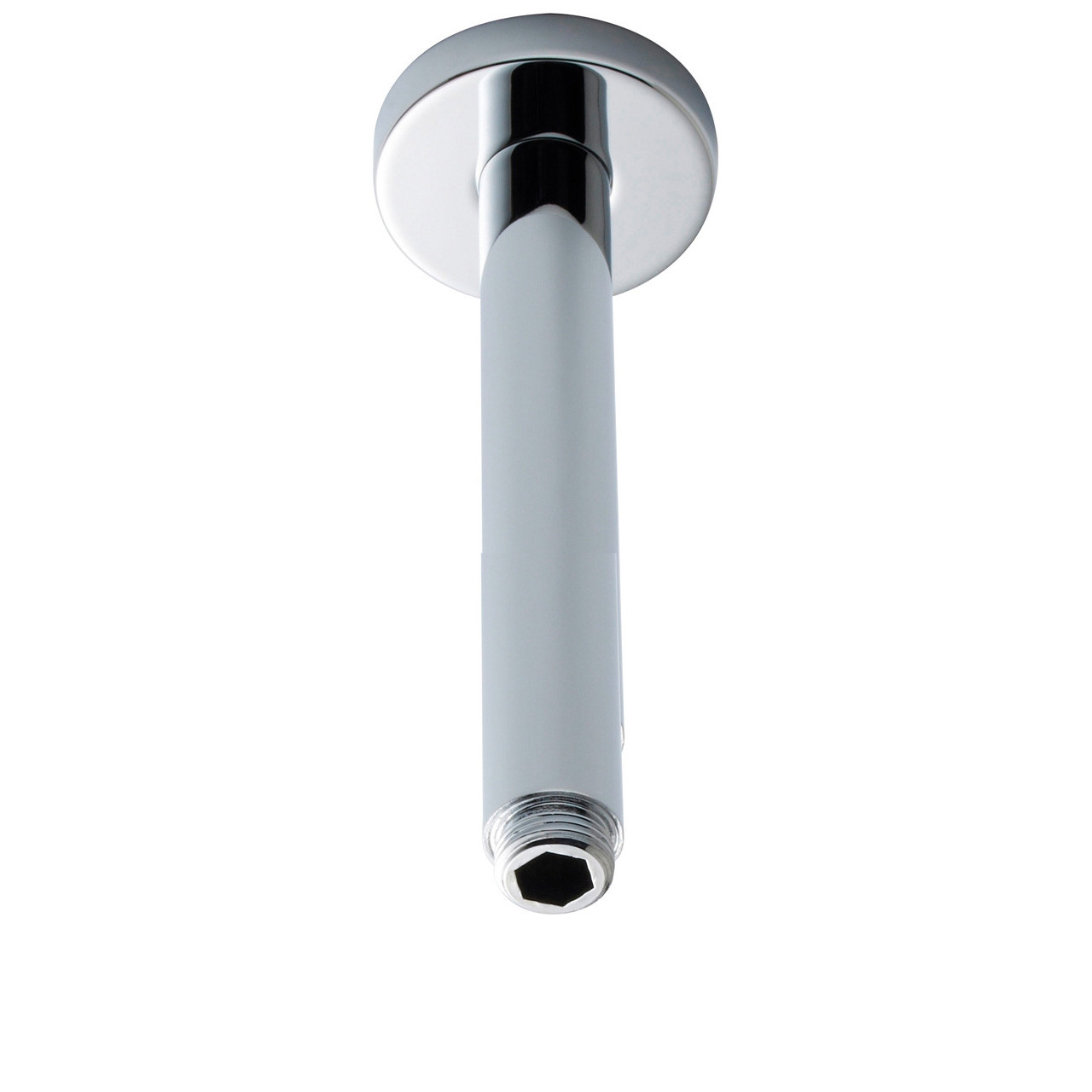 Nuie Chrome Ceiling Mounted Shower Arm | | Brass | 380Mm