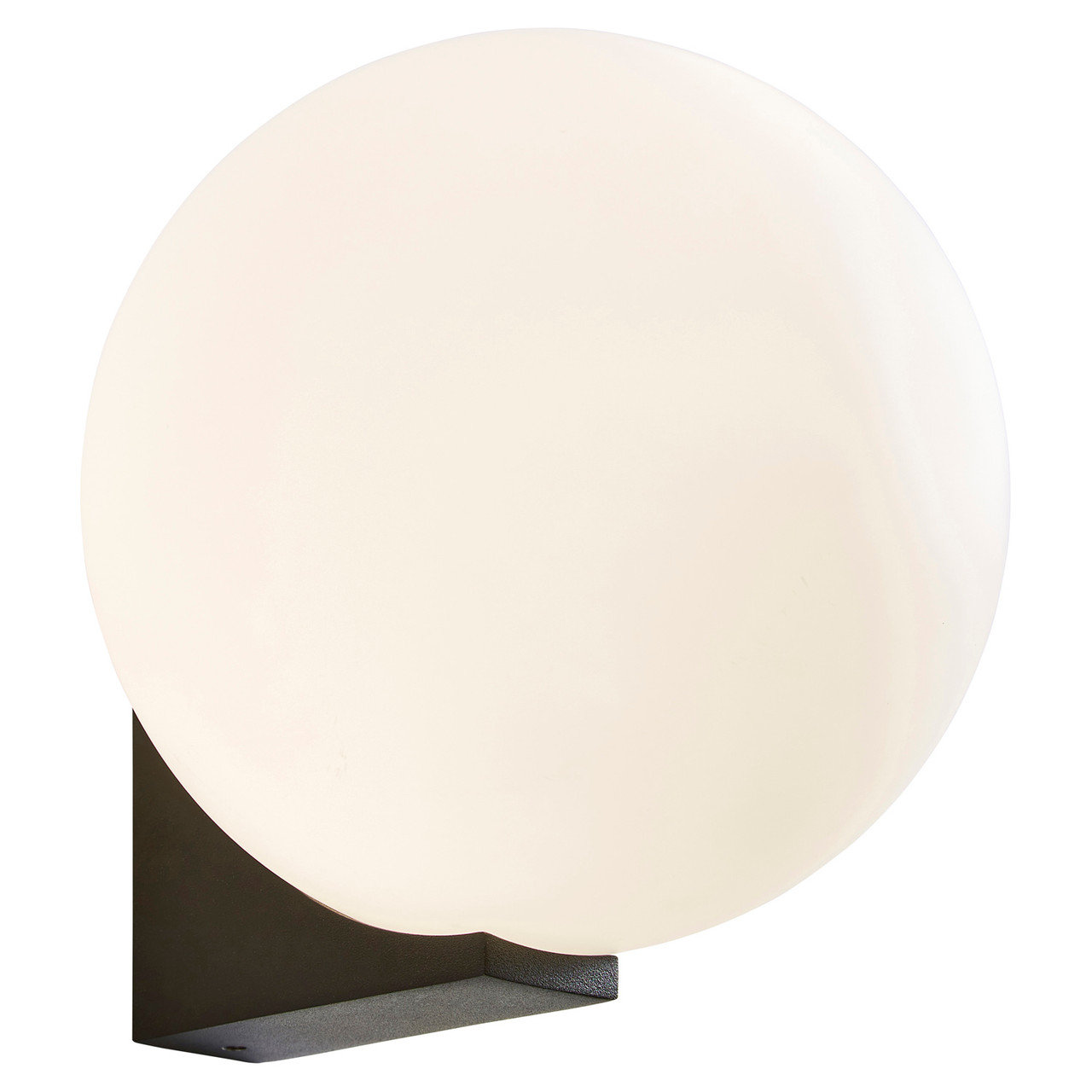 Forum Spa Thiva Textured Black Single Wall Light