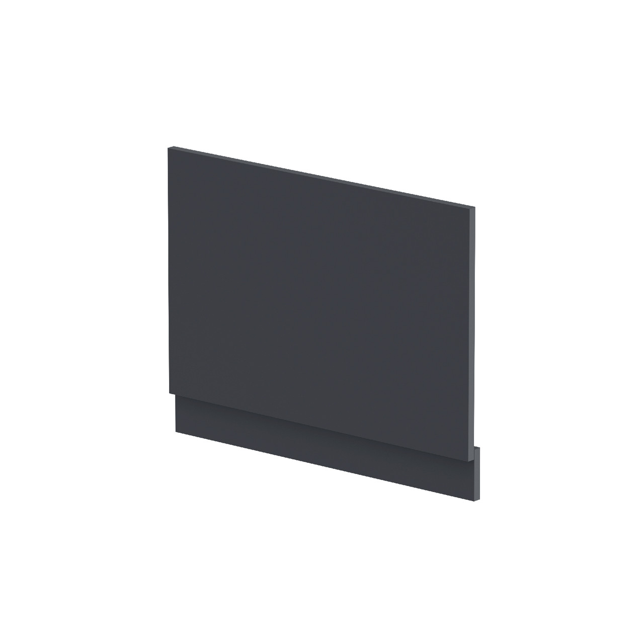 Nuie Satin Soft Black End Bath Panel With Plinth | | Mdf | 750Mm