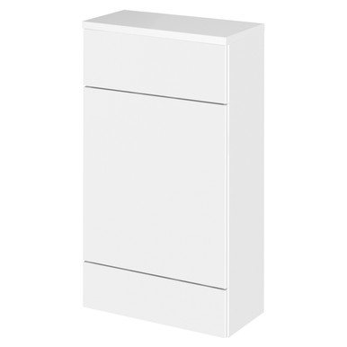 Hudson Reed Gloss White Fusion Compact Combination Toilet Unit With Worktop | | Mdf | 500Mm Small