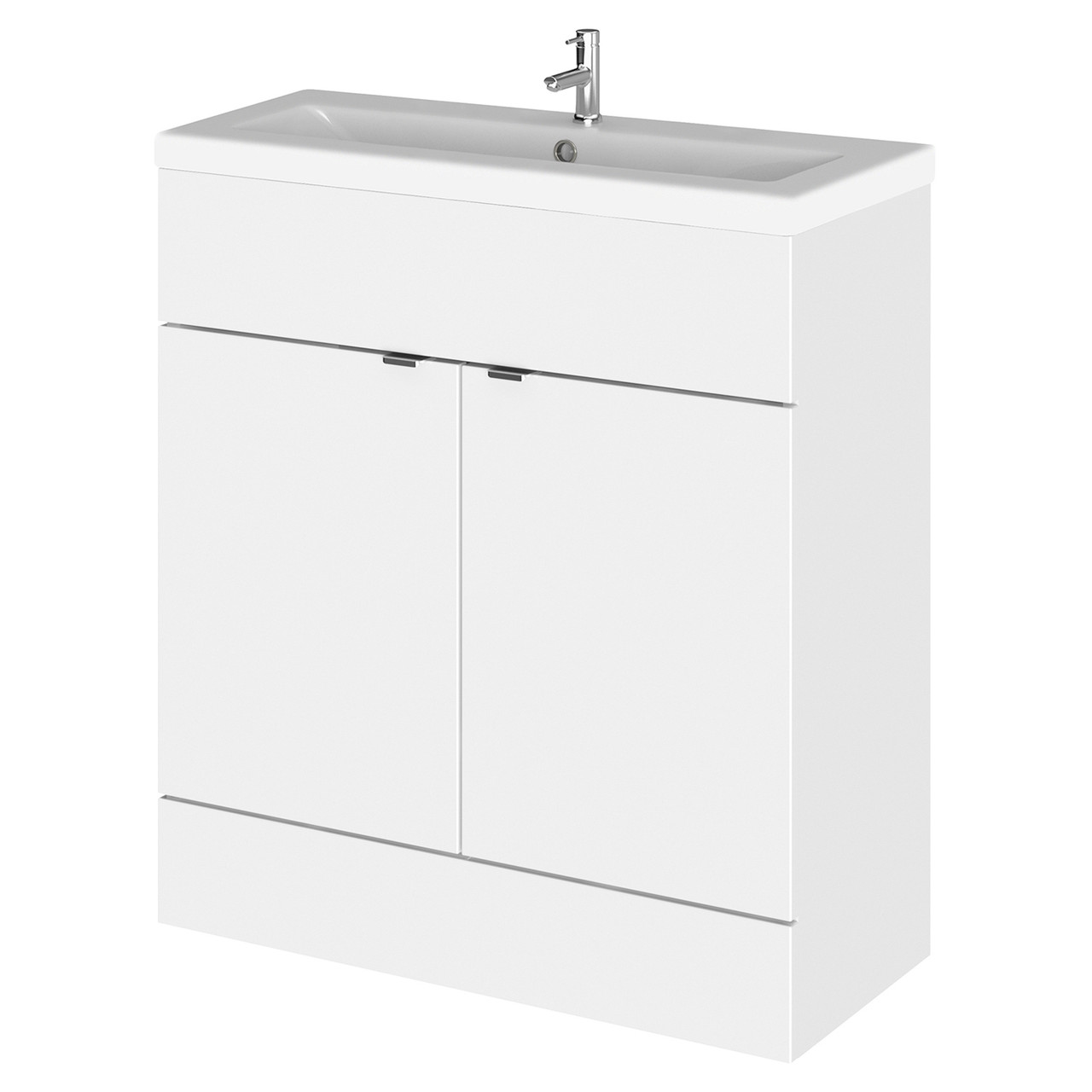 Hudson Reed Fusion 2 Door Combination Vanity Unit with Ceramic Basin