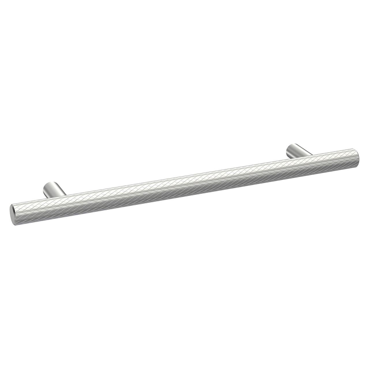 Nuie Knurled Bar Furniture Handle with 160mm Hole Centres