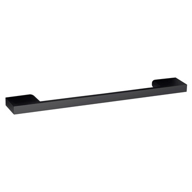 Nuie Matt Black D Shaped Furniture Handle With 160Mm Hole Centres | | Zinc Alloy | 191Mm